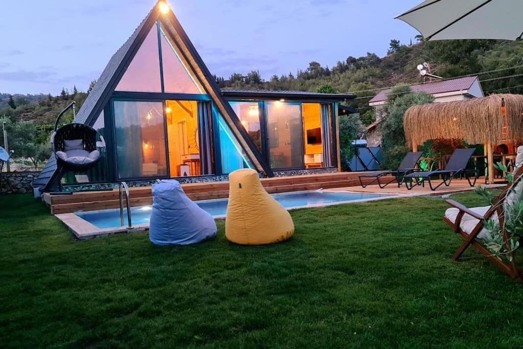 Villa Zeytin Havuzlu Jakuzili Fethiye Extérieur photo